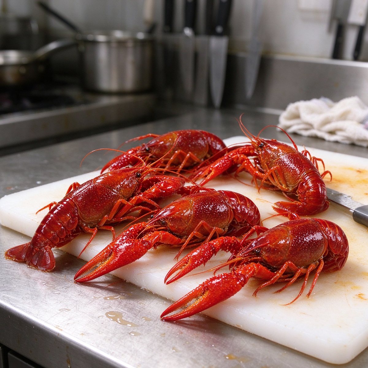 Cooked Crayfish