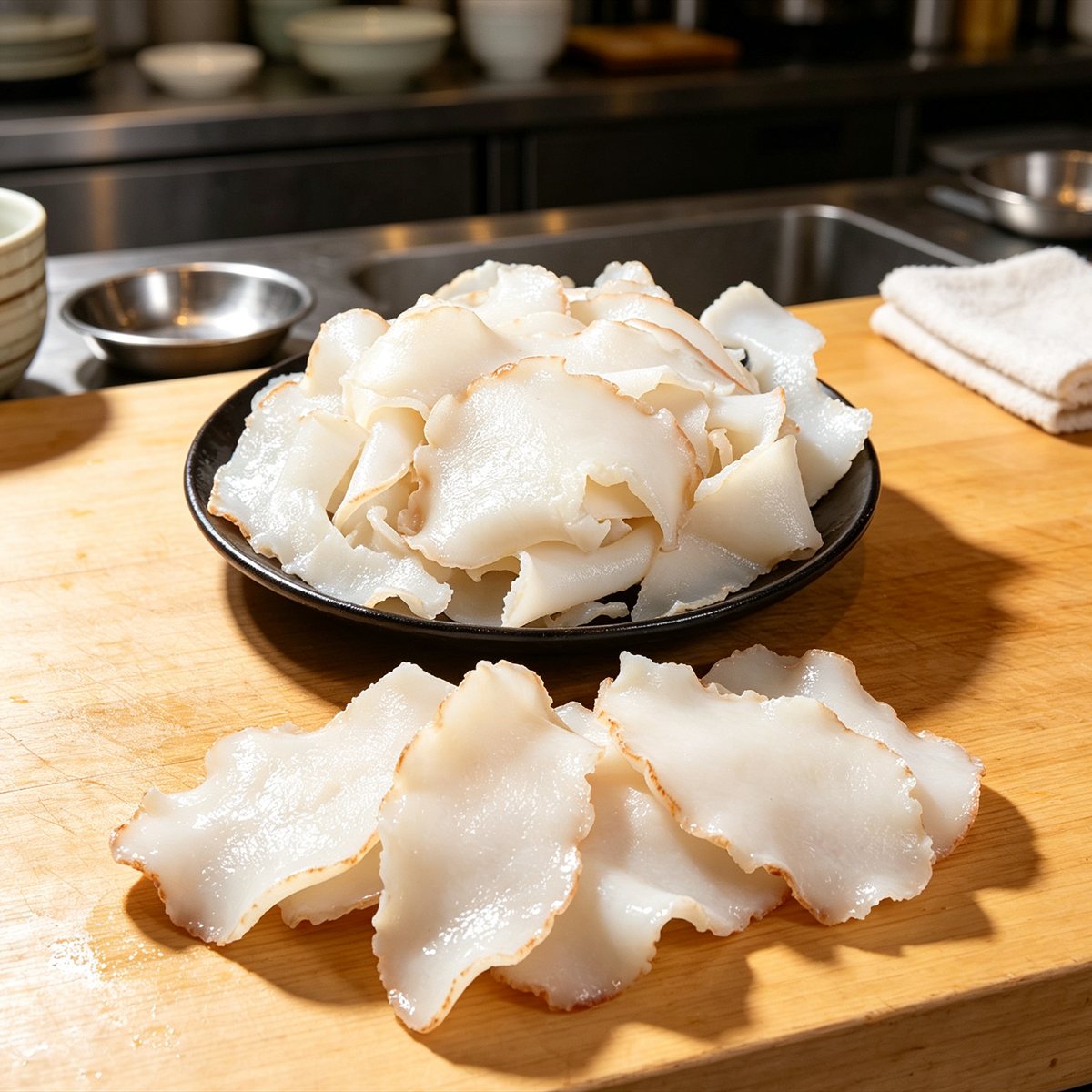 Cooked Sea Snail Meat